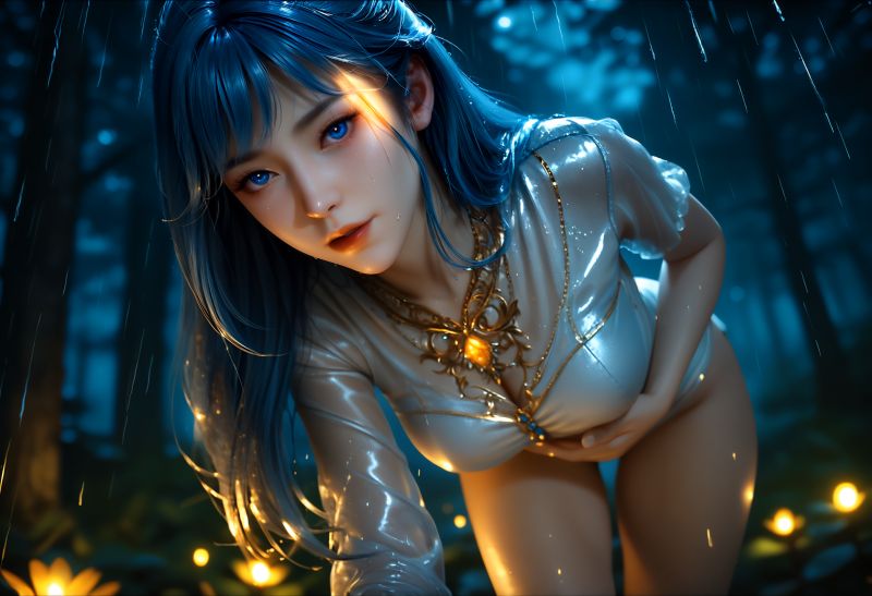 3028-Huachen-AI绘画大神国漫女神图包合集[37套-23G] - 第2页