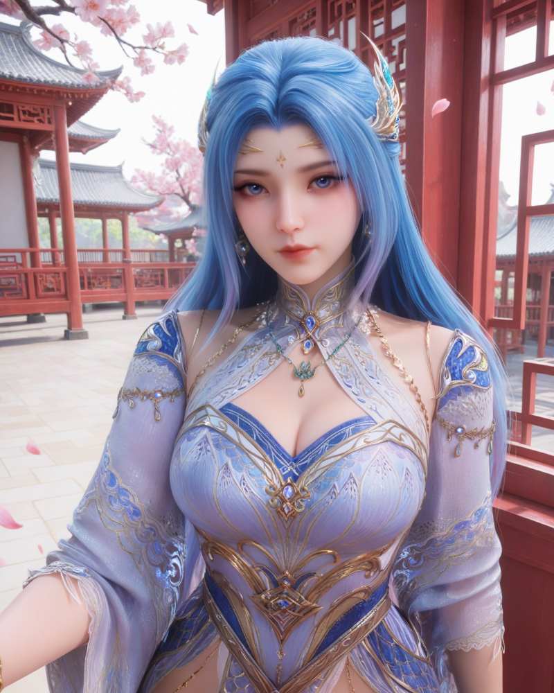 3099-阿伟-AI绘画大神国漫女神视频图包合集[23套-5.86G] - 全文