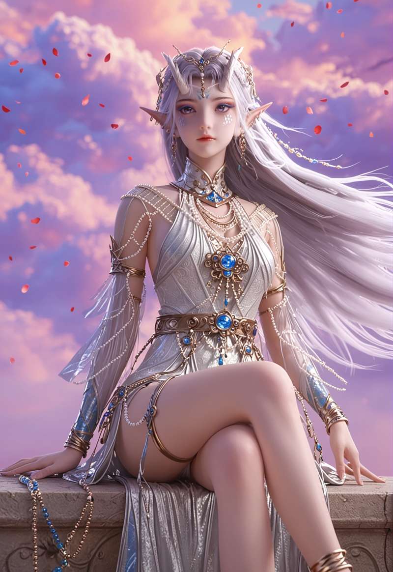 3109-清风-AI绘画大神国漫女神图包合集[5套-3.5G] - 全文