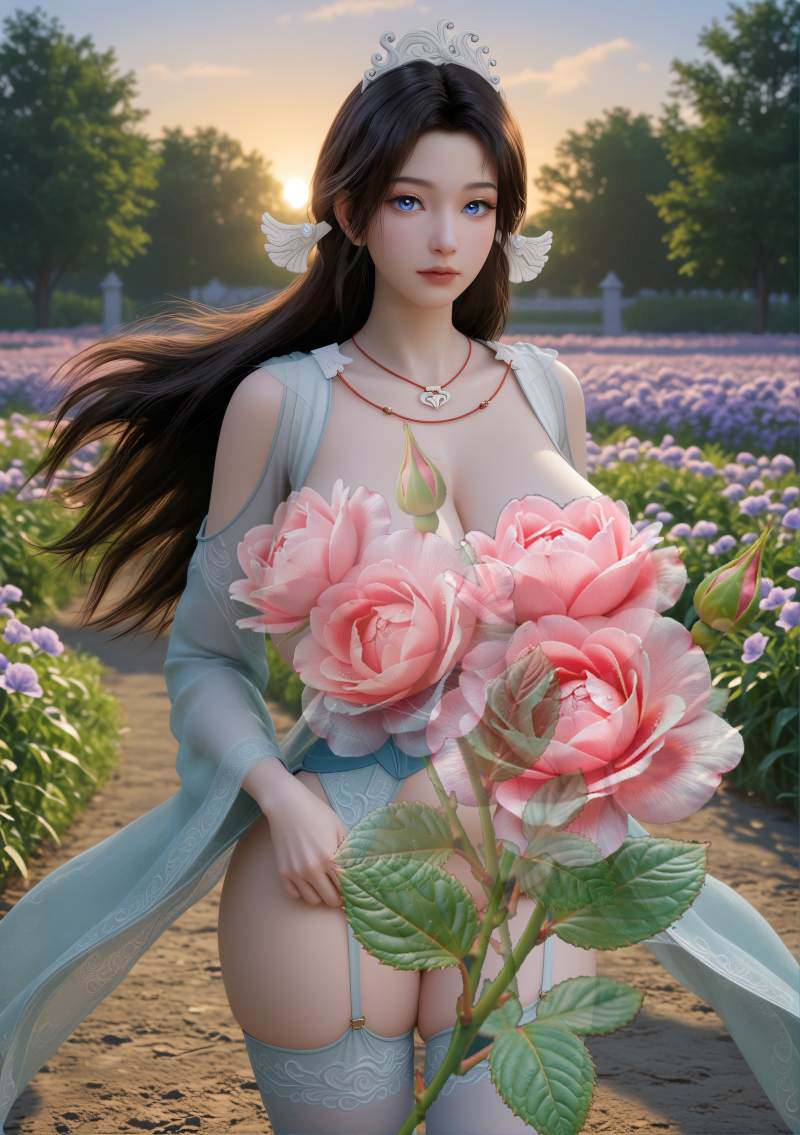 3120-蝶翼-AI绘画大神国漫女神图包合集[19套-26G] - 第2页