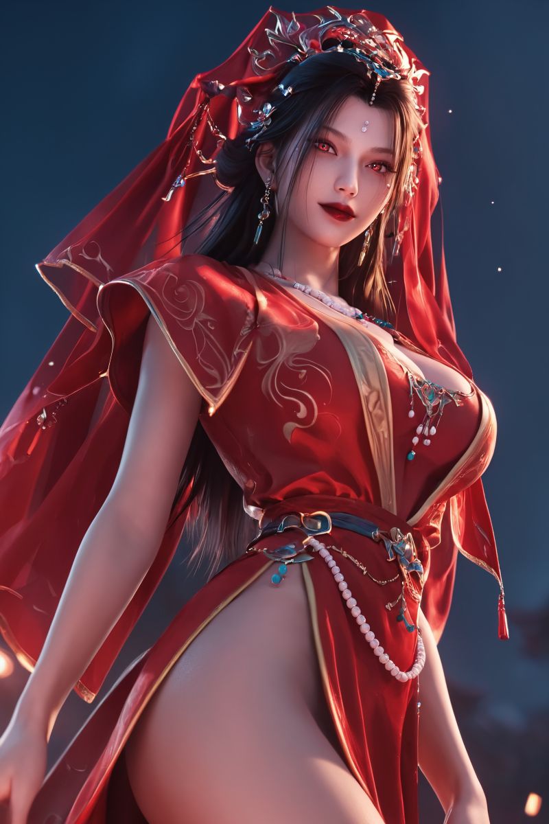 3023-墨迹-AI绘画大神国漫女神图包合集[56套-38.3G]